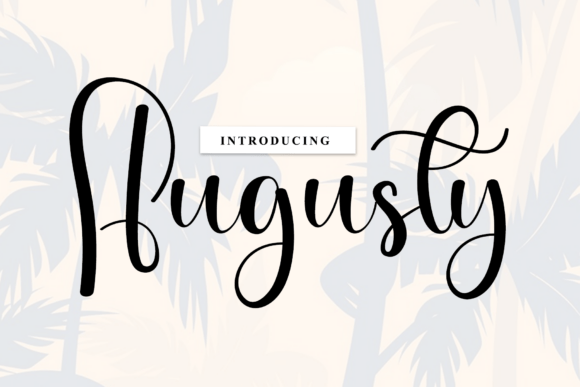 Augusty: The Artisan Script for Authentic Branding
