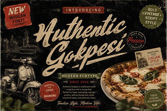 Authentic Gokpesi: A Brushstroke of Italian Heritage