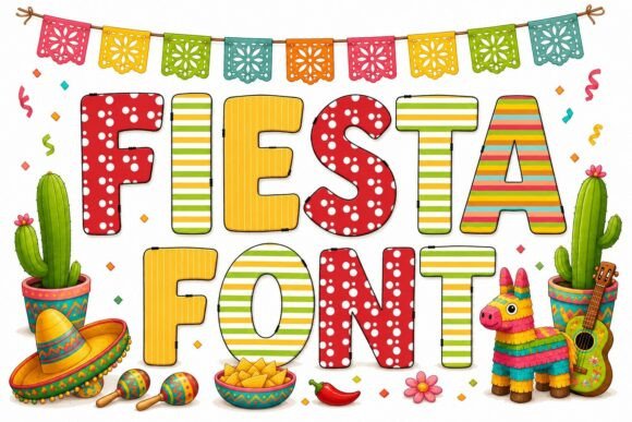 Fiesta Decorative Alphabets: A Vibrant Tool for Modern Typography