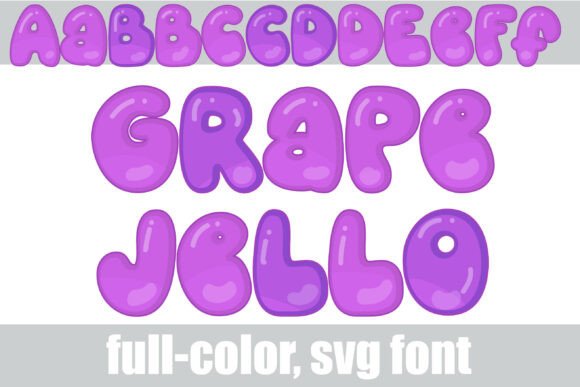 Grape Jello: A Typeface That Pops with Personality