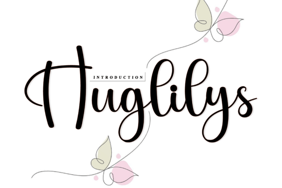 Huglilys: The Handwritten Font That Brings Designs to Life