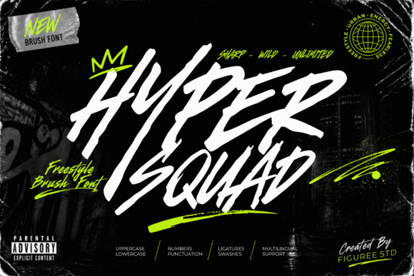 Hyper Squad: Capturing Raw Energy in Design