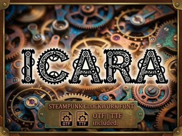 Icara: A Typeface That Commands Attention