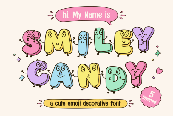 Infuse Joy into Your Projects with Smiley Candy