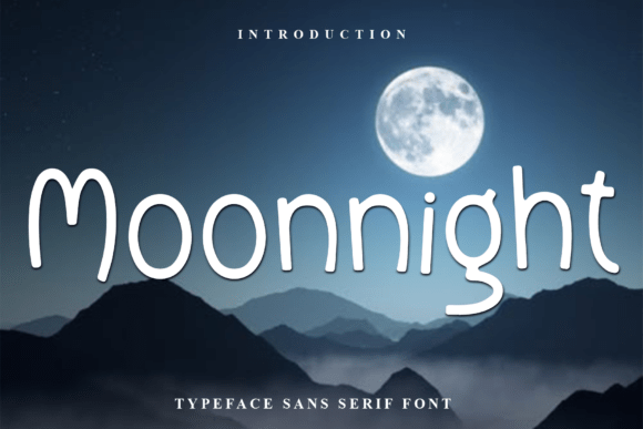 Moonnight: A Font That Balances Whimsy and Purpose