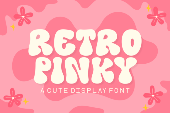 Retro Pinky: The Ultimate Groovy Display Typeface