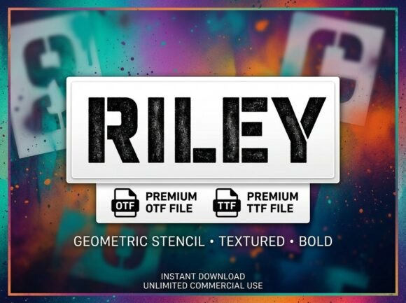 Riley: A Bold Font for Unapologetic Design