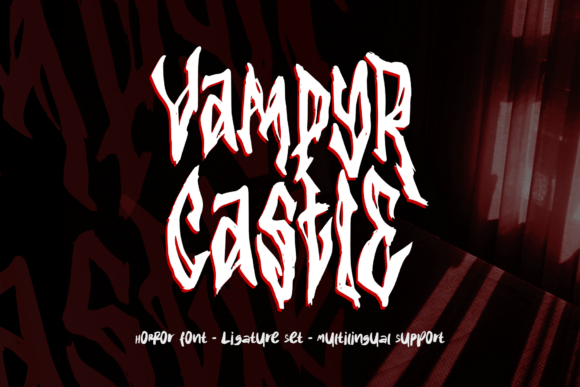 Vampyr Castle: A Typeface for Gothic Grandeur