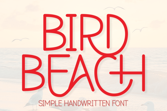 Whimsical Type: The Allure of Bird Beach Fonts